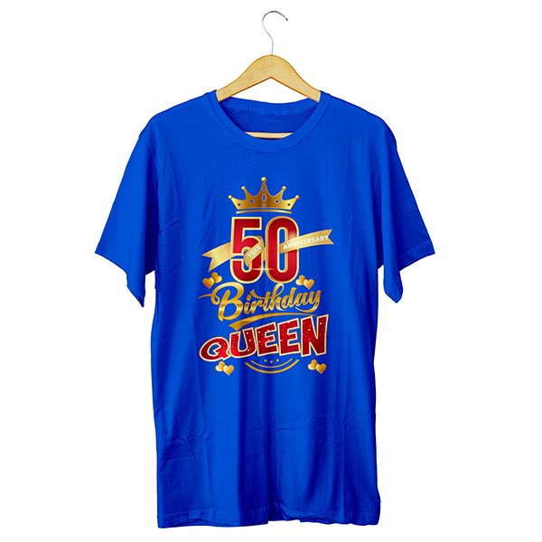 MOM'S 50TH  ANNIVERSARY BIRTHDAY T-SHIRT